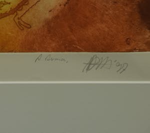 Ad Arma - Fantasie op reis III / Hete dagen, koele nachten, 1997, 14/30 - Ets op papier - kopen? Bied vanaf 90!