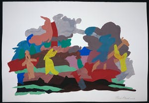 Henri Plaat - Gouache, Zonder titel (Groot) kopen? Bied vanaf 70!