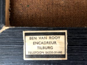 Kees Mandos - Uniek abstract gesigneerd werk kopen? Bied vanaf 150!