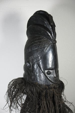 Mende - Houten Sowei masker (helmmasker) kopen? Bied vanaf 1!