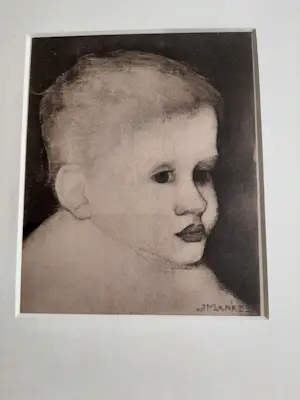 Jan Mankes - Originele Heliogravure, Kinderkopje kopen? Bied vanaf 120!