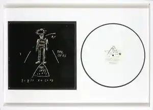 Jean-Michel Basquiat - The Offs: First Record - Originele White Vinyl pressing - Ingelijst verkocht voor € 1!