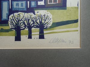 Akke Sins - JEKERDAL II // KLEURENLINOSNEDE VAN AKKE SINS kopen? Bied vanaf 50!