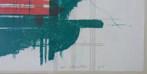Marien Schouten - FIGURATIE / KLEURLITHO / 85x115cm / KADER / SIG kopen? Bied vanaf 75!