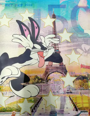 Diederik Van Apple - – I Wanna Kiss You in Paris – Druck auf Aluminium kopen? Bied vanaf 600!