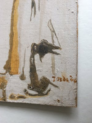 Jan Roede - abstracte compositie - olieverf op canvas op board kopen? Bied vanaf 195!