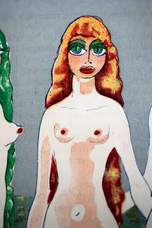 Kees van Dongen - Houtgravure - Les Femmes Colombes kopen? Bied vanaf 60!
