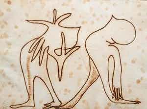 Reinhoud D'Haese - ets / aquatint, oplage 25 stuks, handgesigneerd en ingelijst verkocht voor € 125!