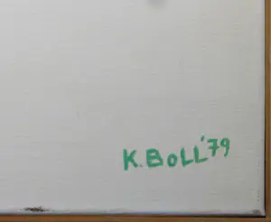 Kornelis Boll - Olieverf op doek, Jugendstill V - Ingelijst kopen? Bied vanaf 100!