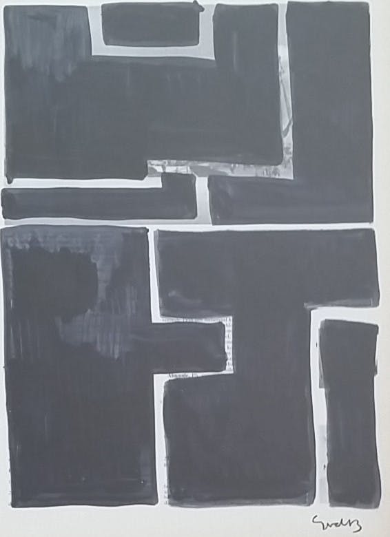 Siep van den Berg - Inkt tekening op papier kopen? Bied vanaf 100!