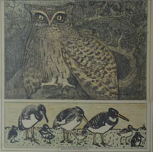 Theo van Hoytema - 7 litho's, verschillende dieren kopen? Bied vanaf 45!