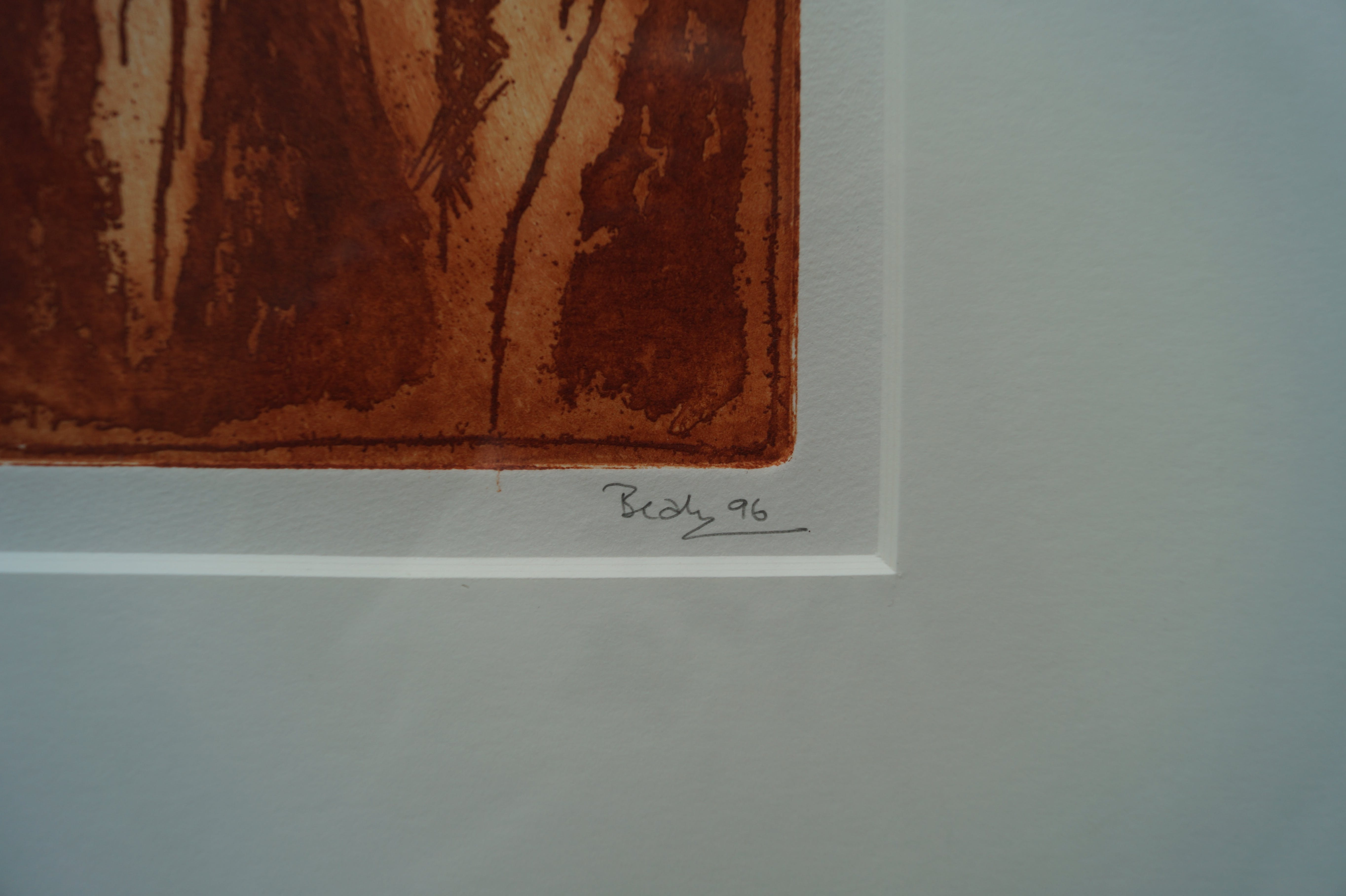 Beaty Czeto - gesigneerde ets - ingelijst kopen? Bied vanaf 28!