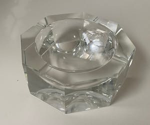 Moser - Art deco achthoekige kristallen asbak kopen? Bied vanaf 1!