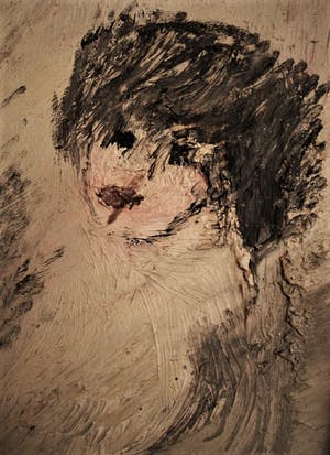 Aat Veldhoen - Bijzonder jaren 60 olieverf - portret vrouw (Fong Leng?) - gesigneerd kopen? Bied vanaf 290!