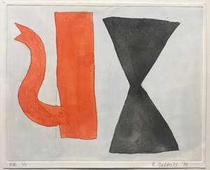 Klaas Gubbels - ets met aquarel ingekleurd ‘Soestdijk’ - 2014 kopen? Bied vanaf 275!