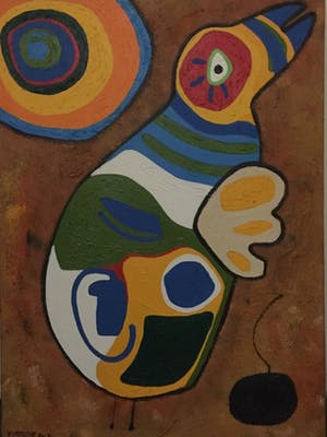 Menno Baars - "De grote wereld" - groot origineel werk kopen? Bied vanaf 325!