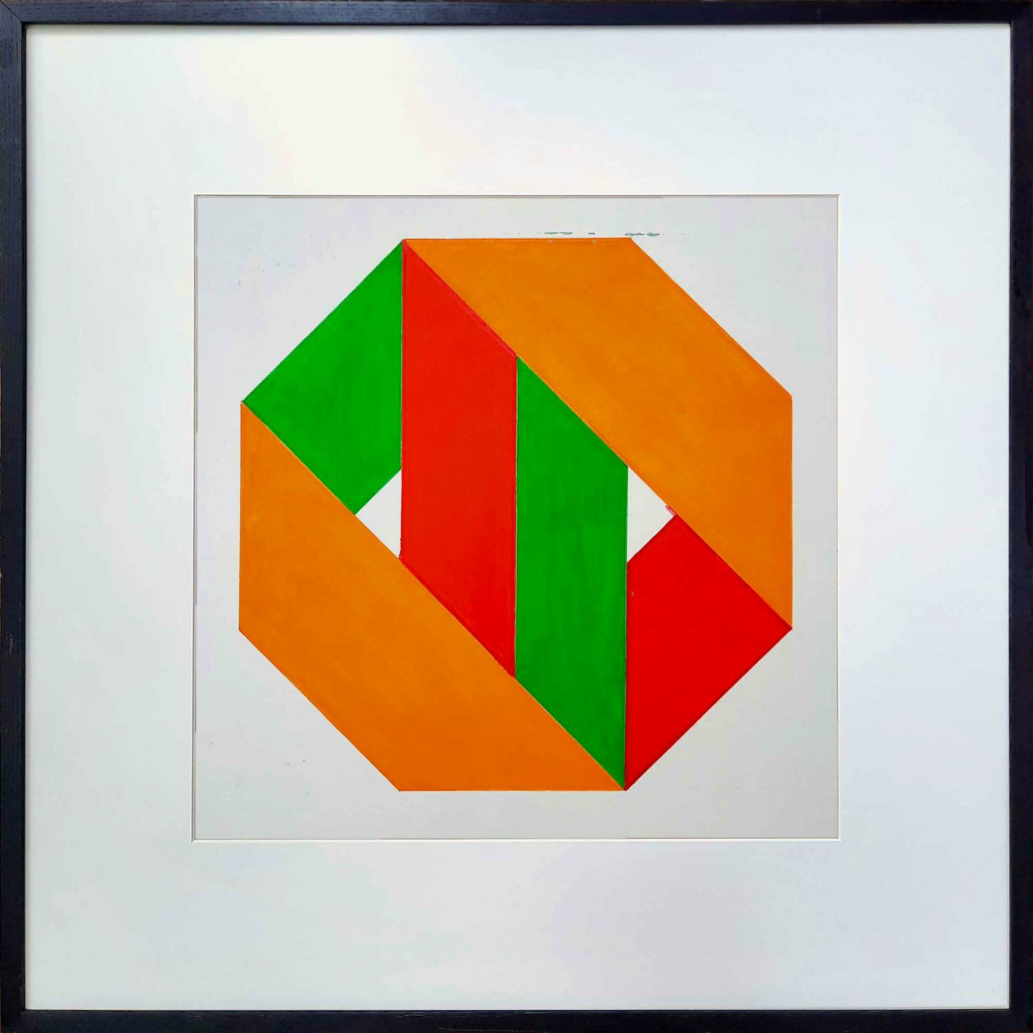 Georg Ruijter - Compositie fluor [unicum] - 21952 - ingelijst kopen? Bied vanaf 325!