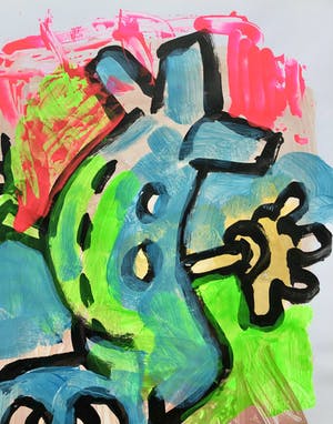 Peter Klashorst - Friendly Fantasy Creature kopen? Bied vanaf 1!