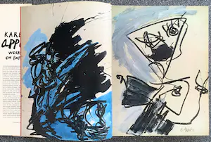 Karel Appel - "Works on paper" - Abbeville Press NY - 1980 - Gebonden+omslag - Perfect! kopen? Bied vanaf 95!