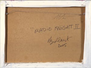 Jan Bollaert - Gemengde techniek op board, Radio Knight II kopen? Bied vanaf 1!