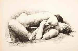 Aat Veldhoen - Rotaprint, Vrijage verkocht voor € 50!