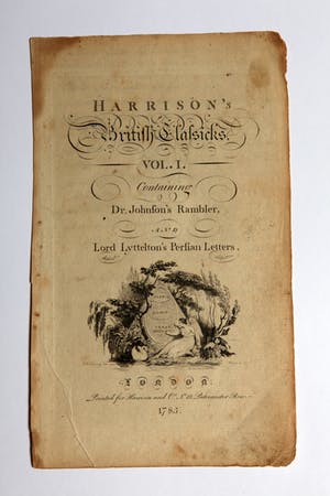 Thomas Stothard - Harrison's British Classics: Dr. Johnson's Rambler kopen? Bied vanaf 15!