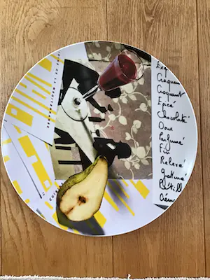 Royal Goedewaagen - Groot bord van Olivier Sevilo, restaurant A La Ville te Antwerpen kopen? Bied vanaf 1!