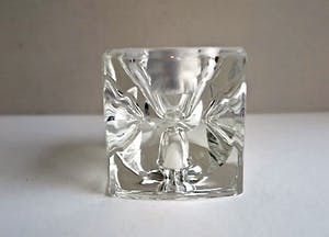 Sklo Union - Rudolfova - Nachtmann, Anna Hütte - Verfijnd Loodkristal: Zwaan, 2 Vogeltjes, Kaarsenhouder kopen? Bied vanaf 1!