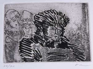 Luis Filcer - Lot van vijf etsen kopen? Bied vanaf 1!