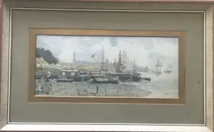 Flori Van Acker - Havenlandschap kopen? Bied vanaf 175!