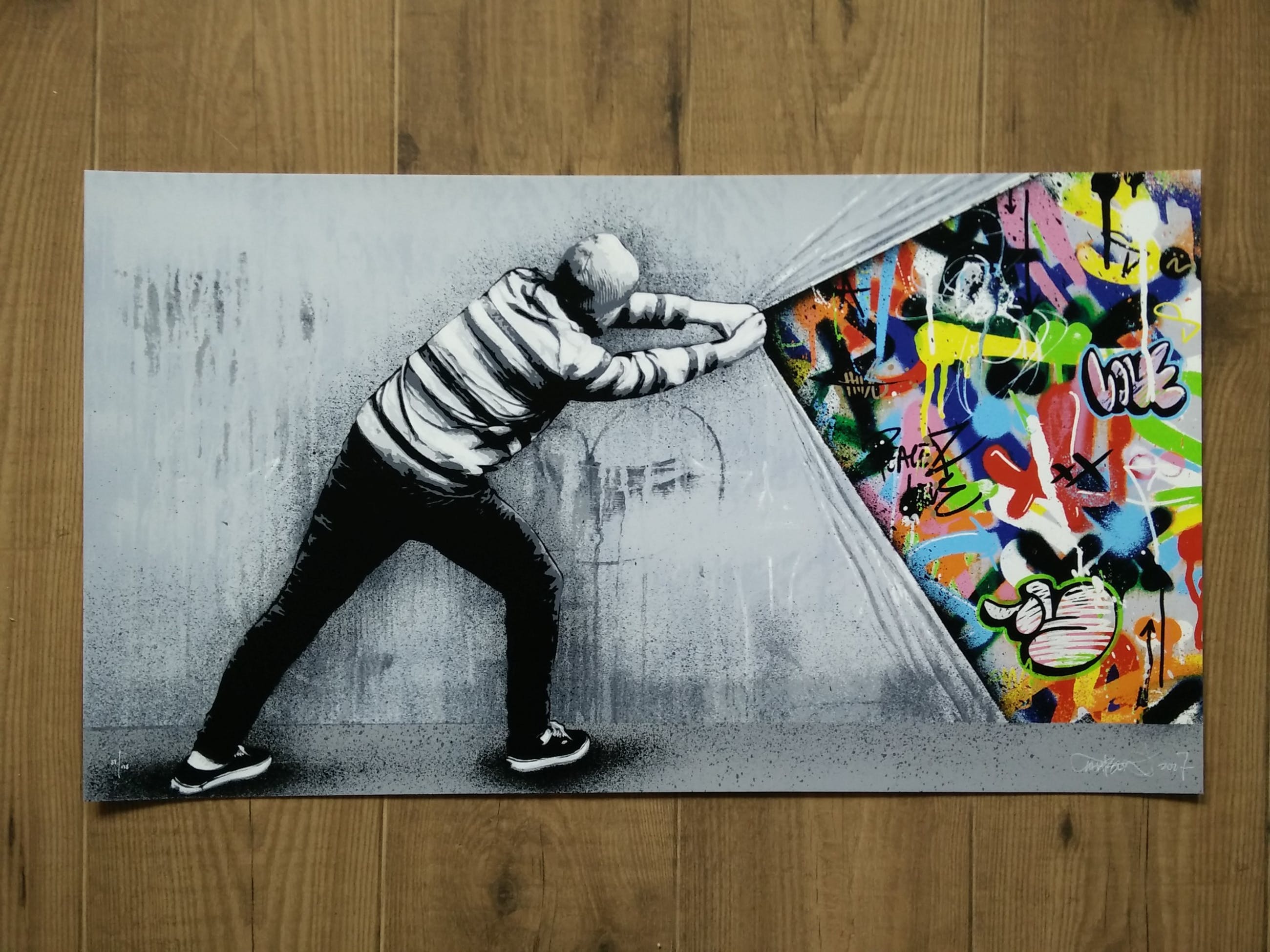 Martin マーティンワトソン Behind the Curtain COA付 マーティン・ワトソン Martin Whatson「Behind the Curtain」を