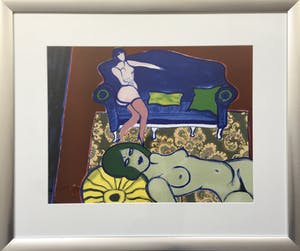 Corneille - fraaie litho - 1979 - ingelijst. kopen? Bied vanaf 395!