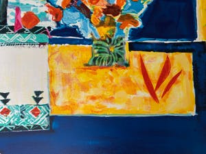 Wendy Chazin - Flowers with tablecloths kopen? Bied vanaf 70!