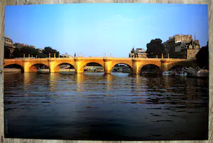 Christo - Ongesigneerde foto litho: The Pont Neuf Wrapped - 1976 kopen? Bied vanaf 25!