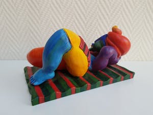 Clemens Briels - "Un mediodia en la playa enamorada" kopen? Bied vanaf 100!