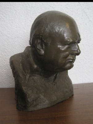 Oscar Nemon - Sir Winston Churchill kopen? Bied vanaf 30!