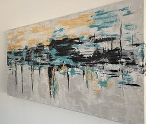 John Foppen - Sunny City Vieuw..... # K02. XL. GROOT. kopen? Bied vanaf 169!