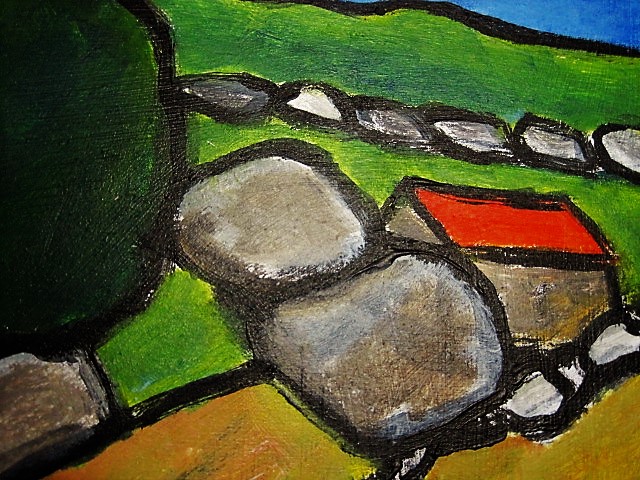 Roel Brakenhoff - Texelse Autodidactische Schilder - Landschap Nogueirinha Portugal - gesigneerd kopen? Bied vanaf 1!