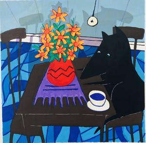 Peter Bastiaanssen - Op de koffie bij Doggy kopen? Bied vanaf 90!