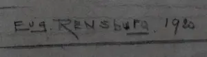 Eugene Rensburg - 3 potlood tekeningen: Kralingen (voor WO II) kopen? Bied vanaf 125!