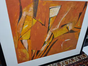 Louis Derijks - Abstracte compositie kopen? Bied vanaf 20!