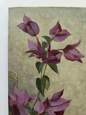 Jan Coenraad Nachenius - Bloemen. Bougainville. Stilleven. Monogram. kopen? Bied vanaf 249!