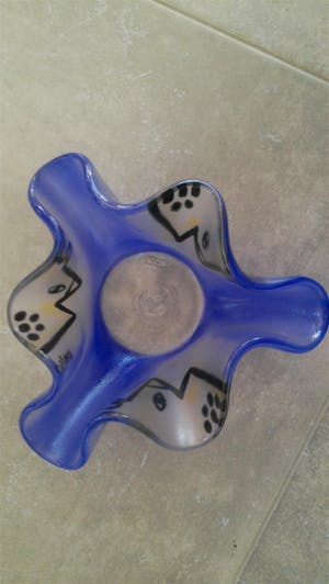 Kosta Boda - Ulrica Hydman-Vallien :Happy Going schaal kopen? Bied vanaf 45!