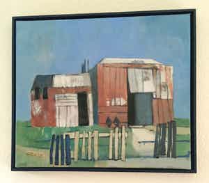 Edzard Krol - bouwsel achter de dijk verkocht voor € 75!