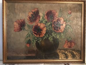 Niet of onleesbaar gesigneerd - Klaprozen kopen? Bied vanaf 1!