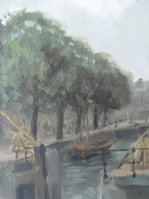 Hendrik Cornelis Kranenburg - De Luthersekerk met Haarlemmersluis aan de Singel kopen? Bied vanaf 350!