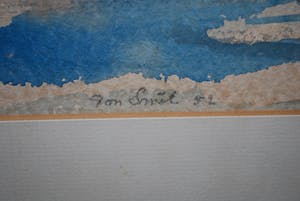 Ton Smit - Provence - aquarel 1952 kopen? Bied vanaf 25!