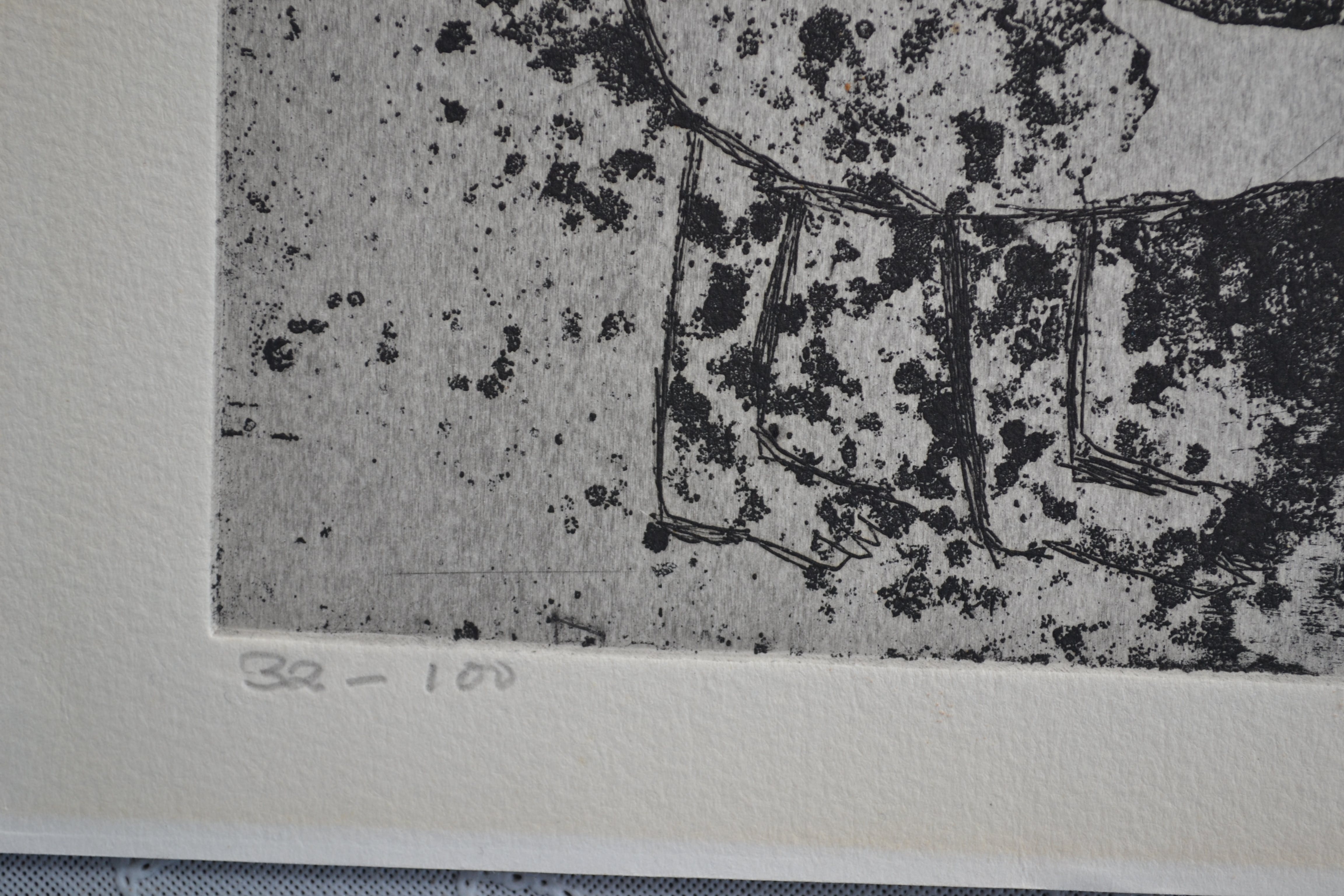 Ans Wortel - Ets - Gesigneerd en genummerd - Liefde kopen? Bied vanaf 1!