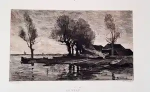 Matthijs Maris - Israels, Mauve, Steelink, Oldewelt, 21 koperetsen verkocht voor € 120!
