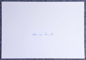 Ellen von Unwerth - Autogramm auf Fotografie Three Woman kopen? Bied vanaf 49!